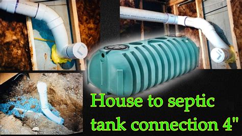 septic tank hook up